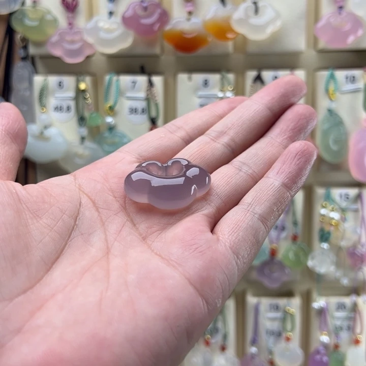 @***静玛瑙/玉髓颈饰未镶嵌