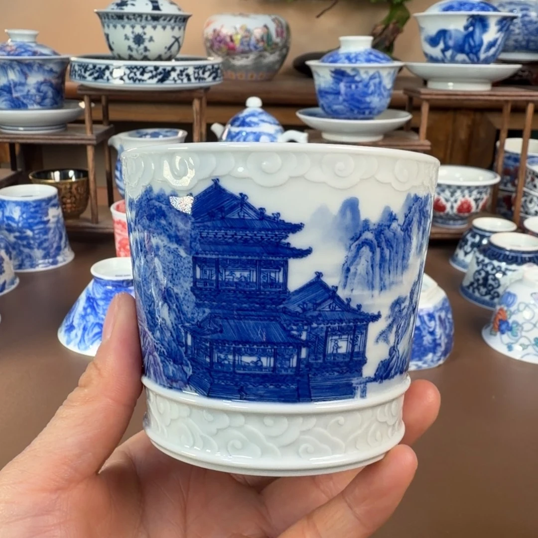 景德镇陶瓷手工手绘