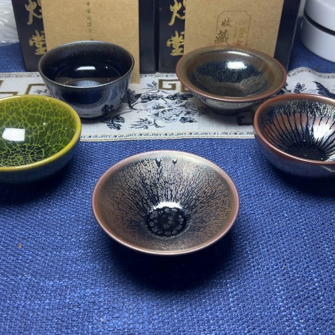 建阳建盏喝茶主人杯