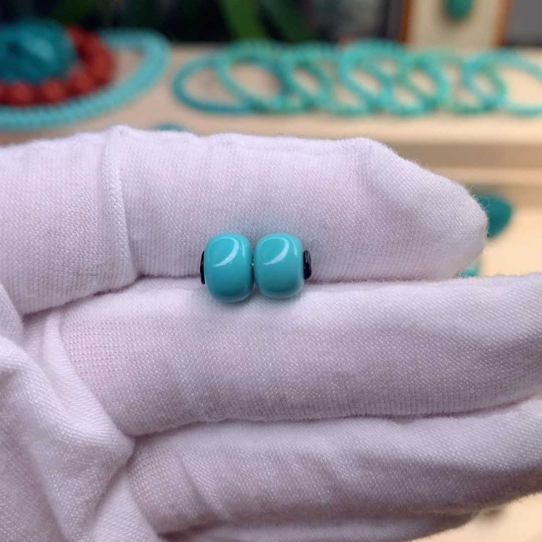 绿松石配珠卡7.8未镶嵌