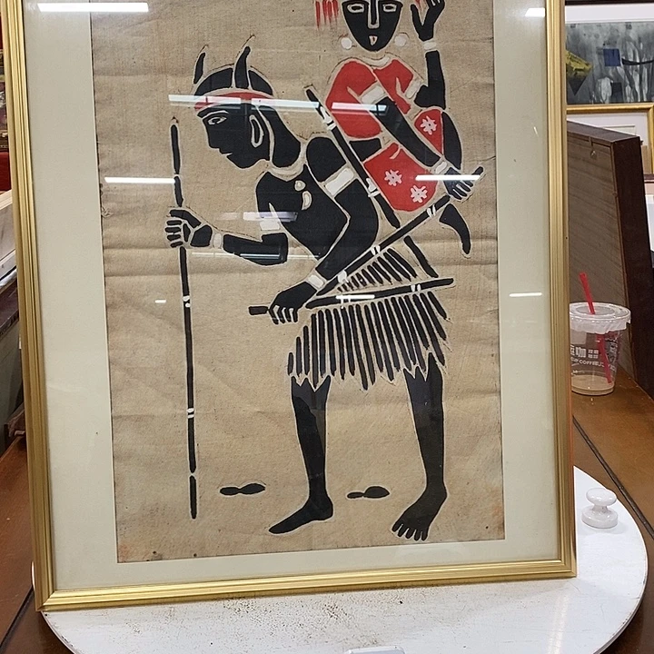 新货开箱中古剪纸