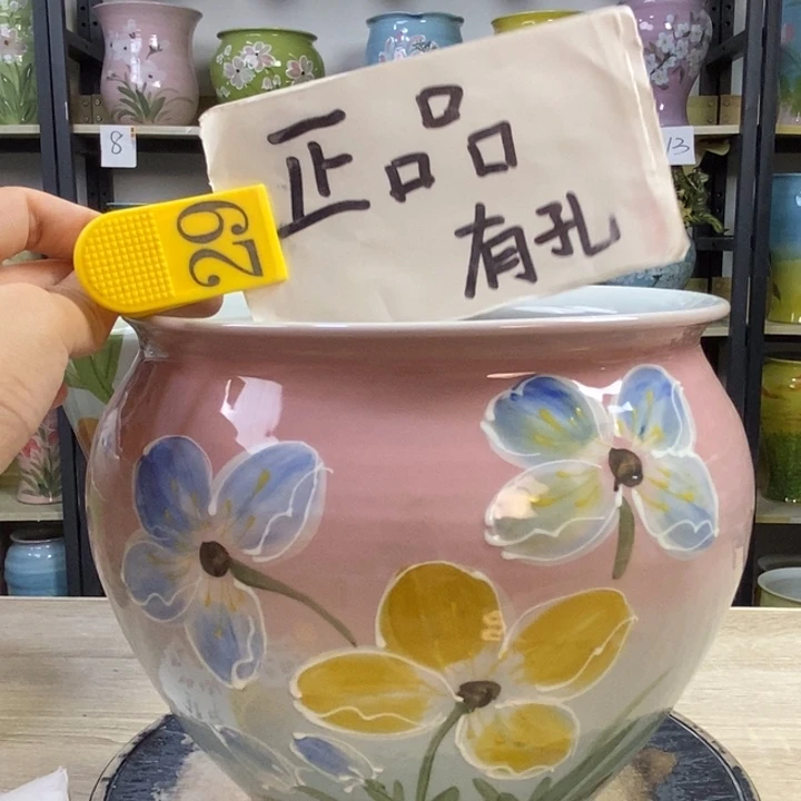 景德镇高温陶瓷花盆