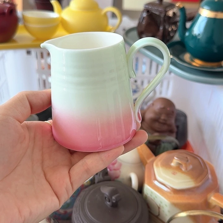 微瑕陶瓷茶具茶杯茶壶