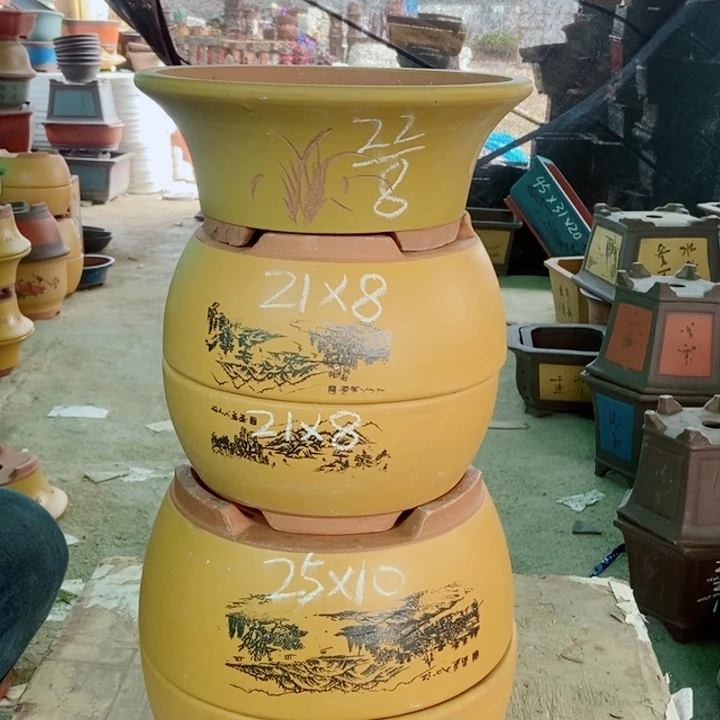 紫砂花盆紫砂紫砂