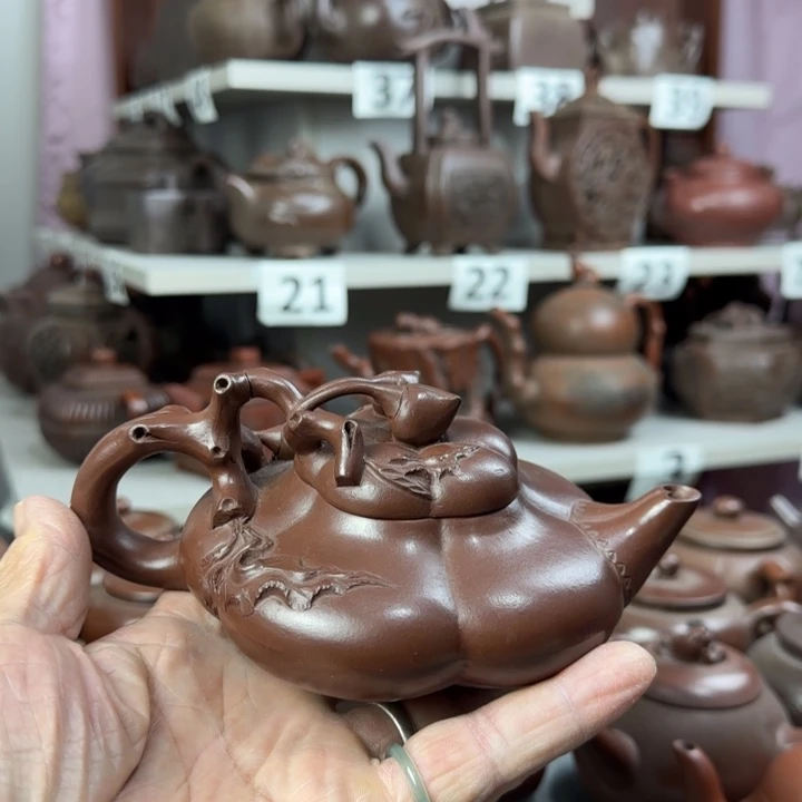 苍***孩紫砂壶泡茶茶杯茶壶