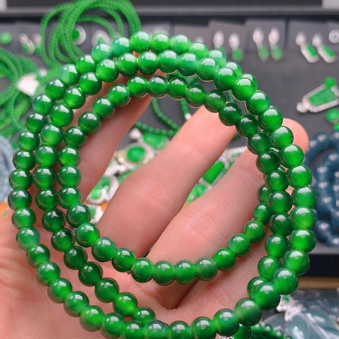 未镶嵌手链翡翠翡翠7.0