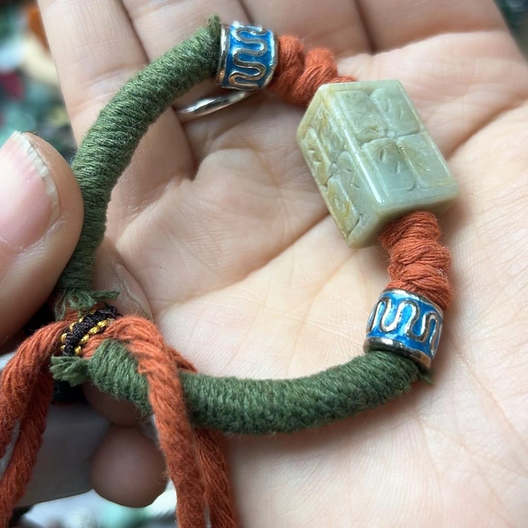 翡翠手链未镶嵌手串
