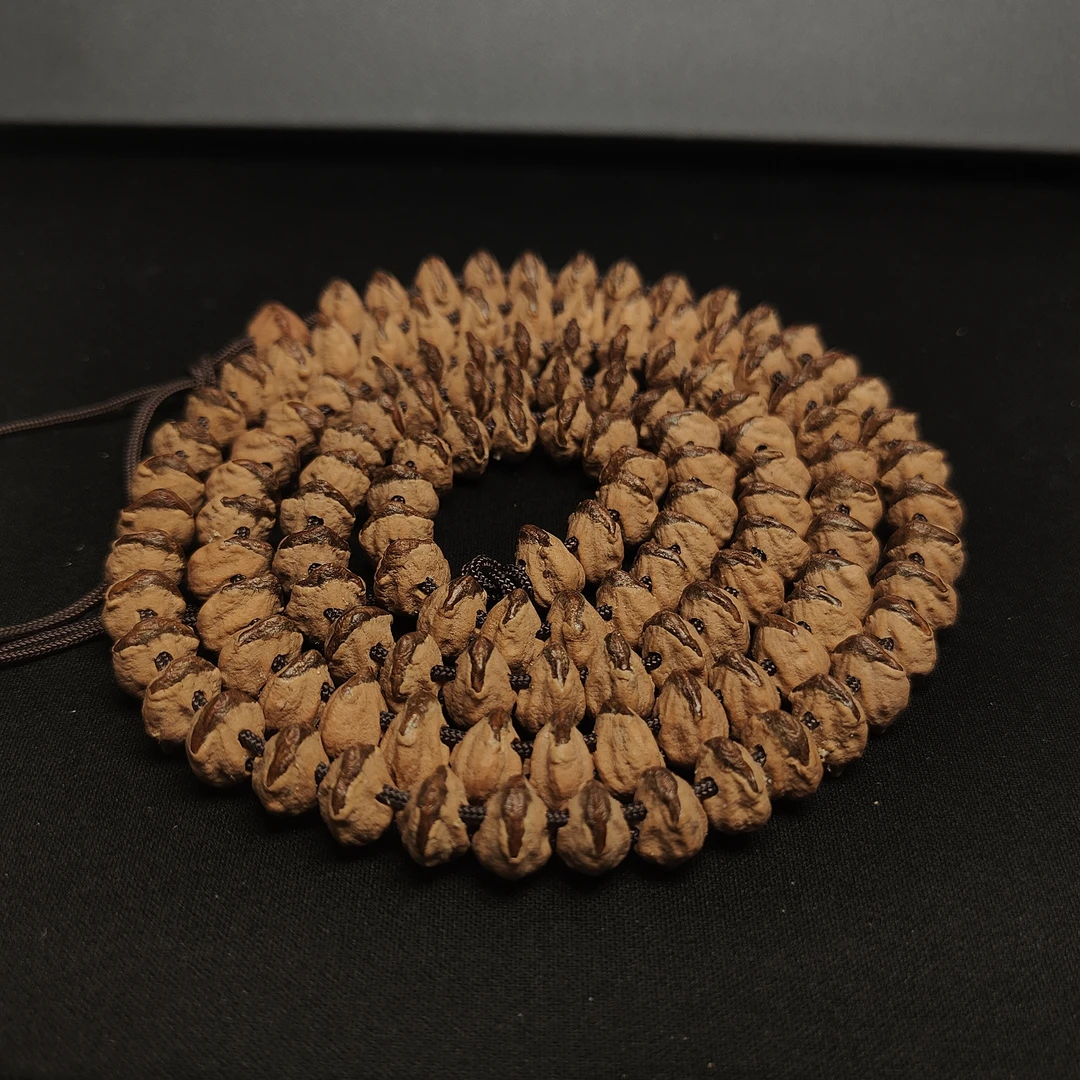 柏香籽红芽双线横打原装籽“鸭嘴兽”8+mm108长串