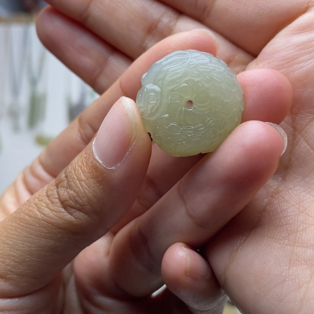 和田玉未镶嵌吊坠(不含链)