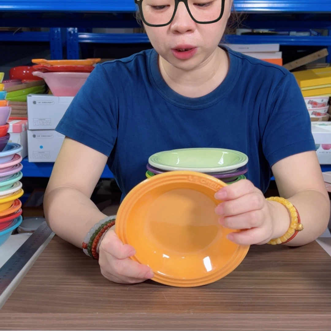 陶瓷南法橙小草帽