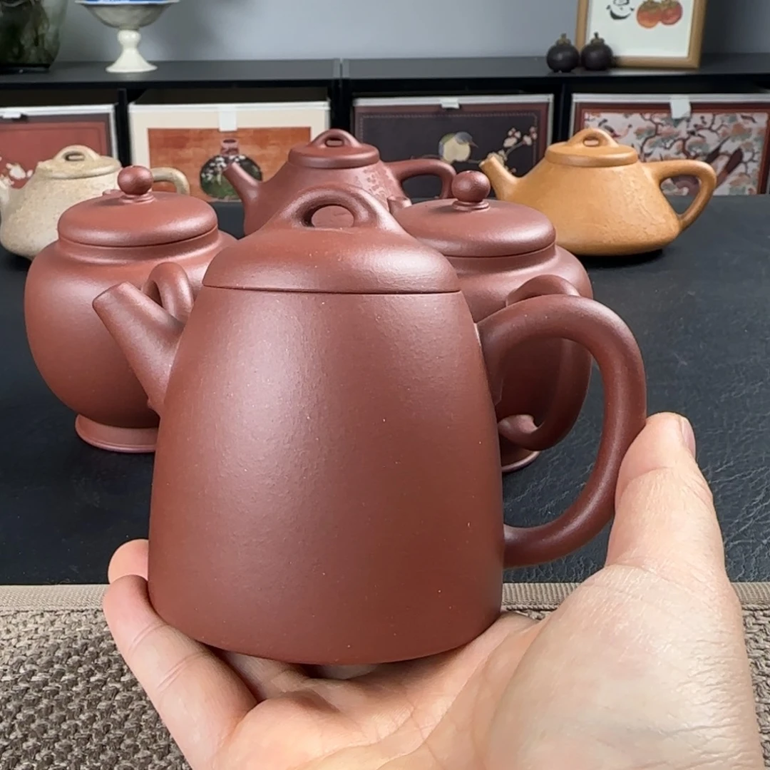 紫砂茶壶微瑕古钟
