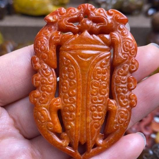 蛇纹石玉未镶嵌颈饰127