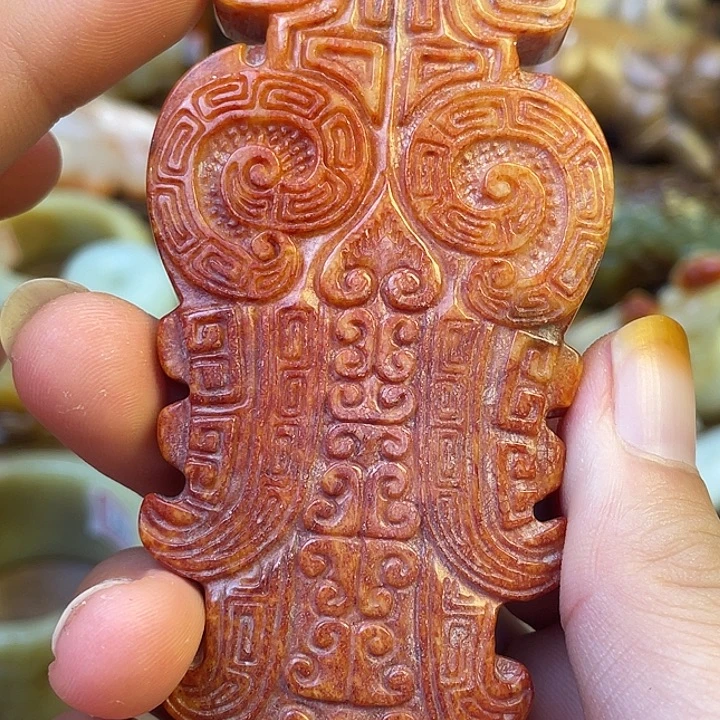 和田玉（糖玉）未镶嵌挂件