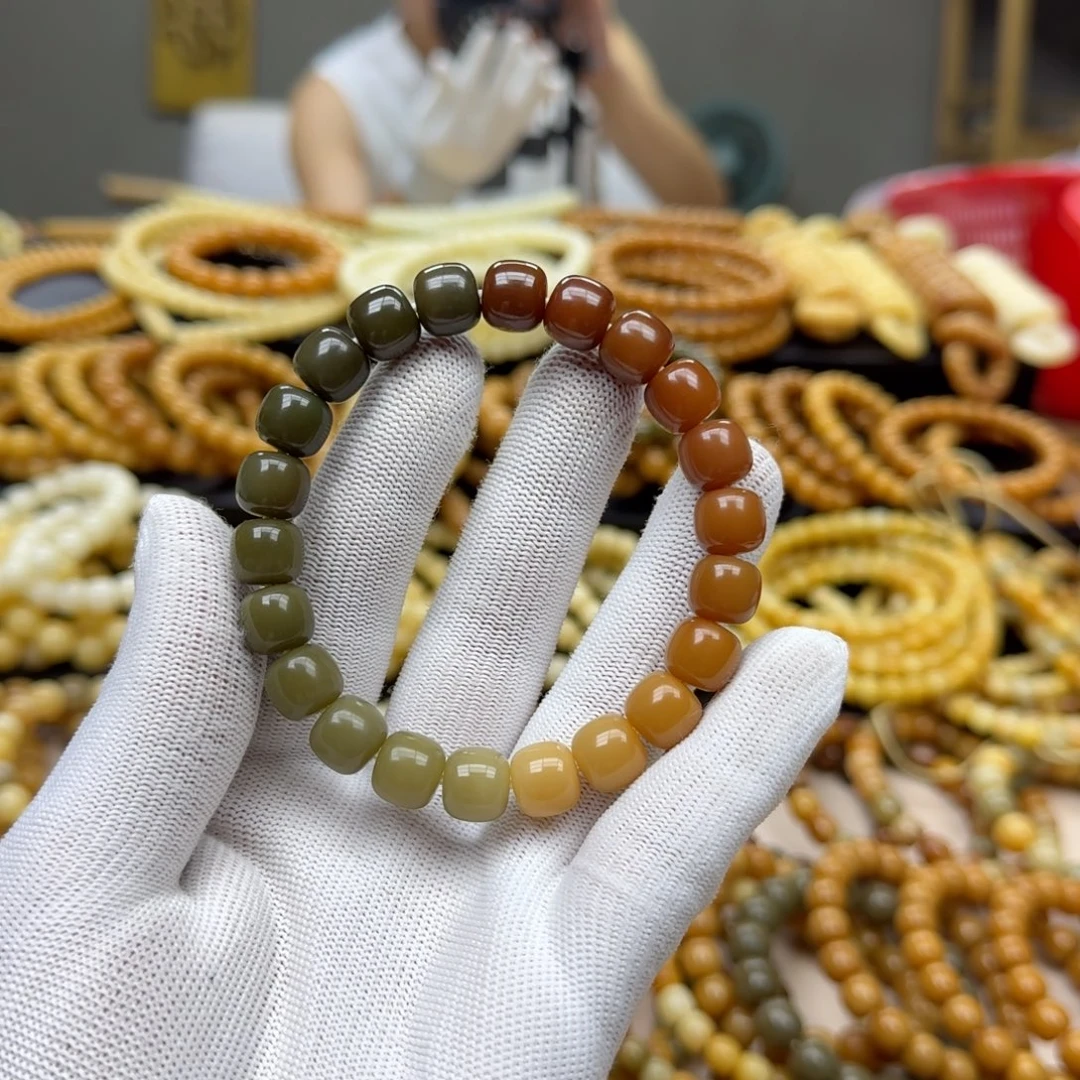手串菩提根/象牙果10.11 5年 鬼工
