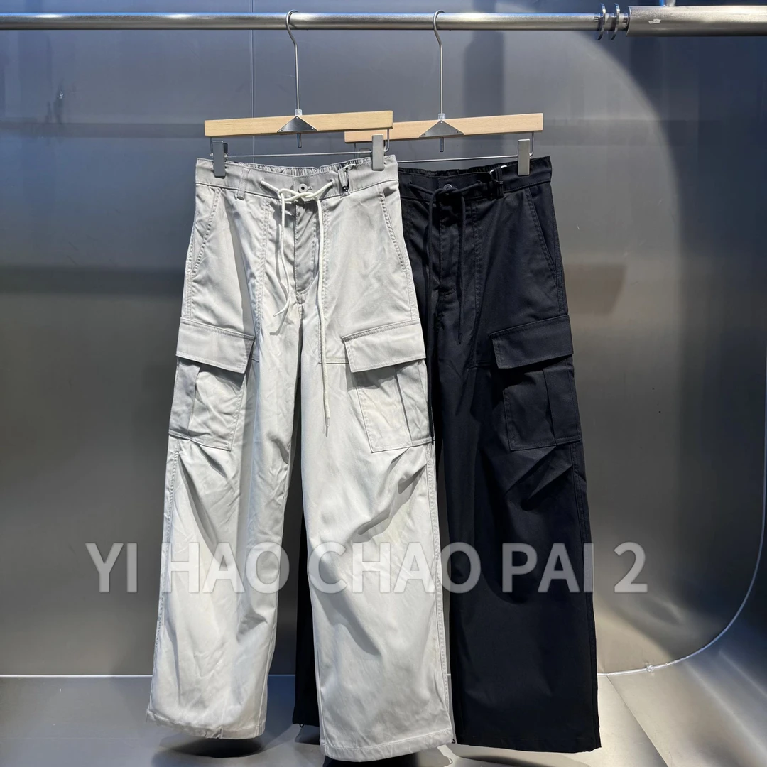 Y-1012-2025新款工装裤长裤男女同款