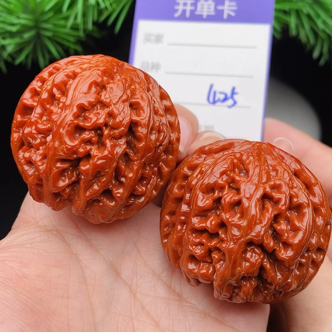 文玩核桃把件44粗筋425