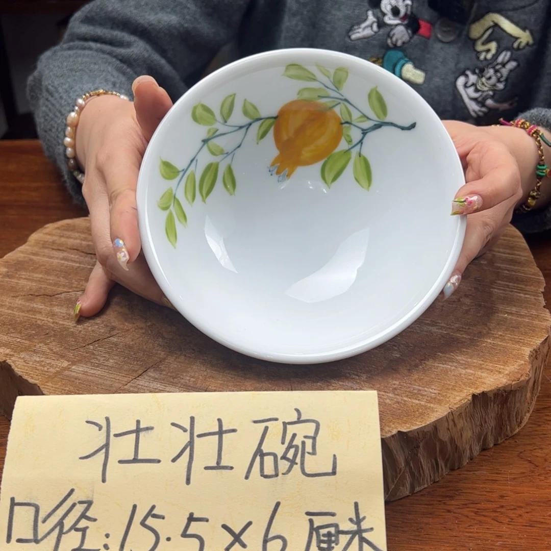 瓷片景德镇陶瓷手工手绘制作