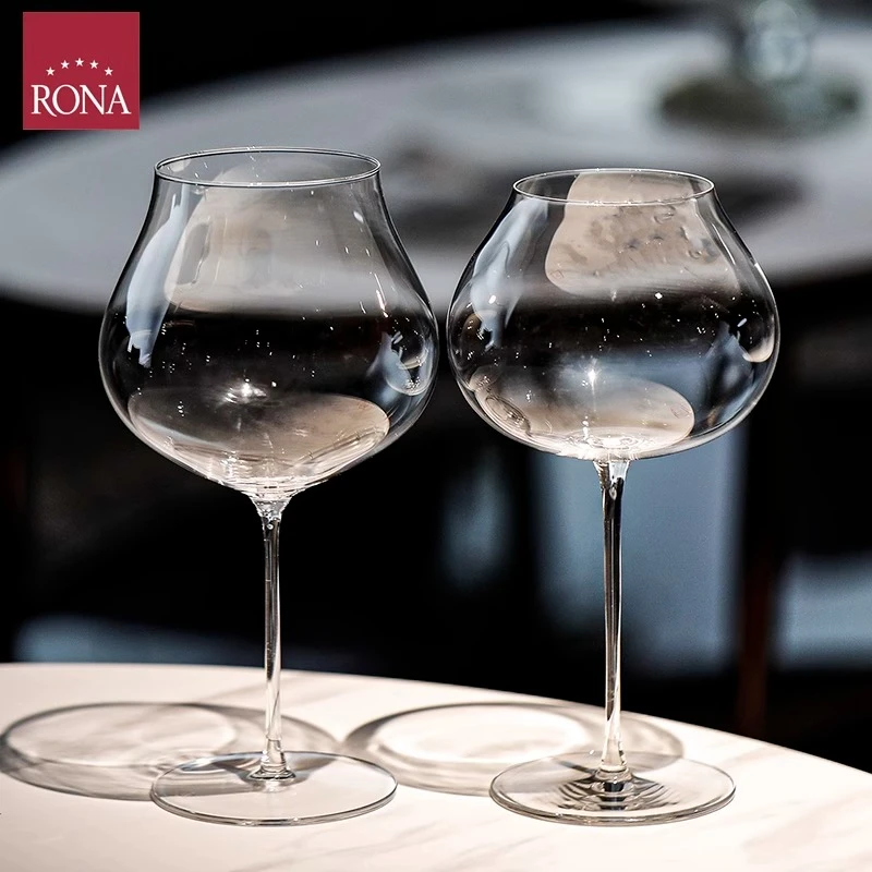 RONA洛娜进口水晶玻璃杯 韵雅勃艮第波尔多干红白葡萄酒杯高脚杯