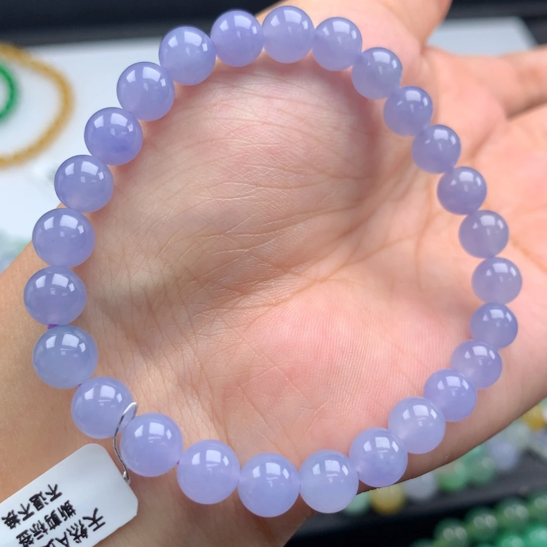 翡翠未镶嵌毛衣链