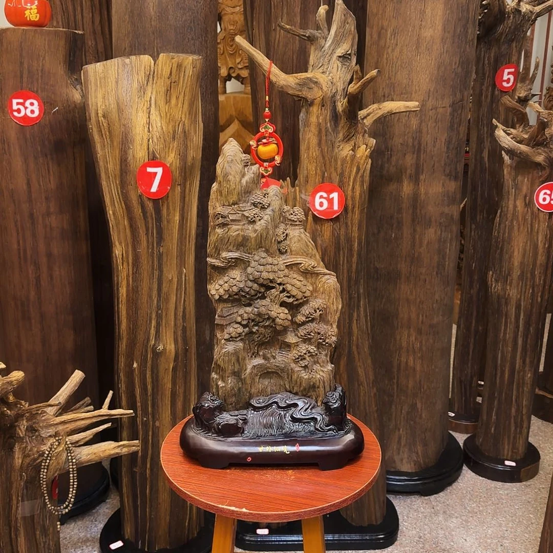 沉香雕刻摆件沉香