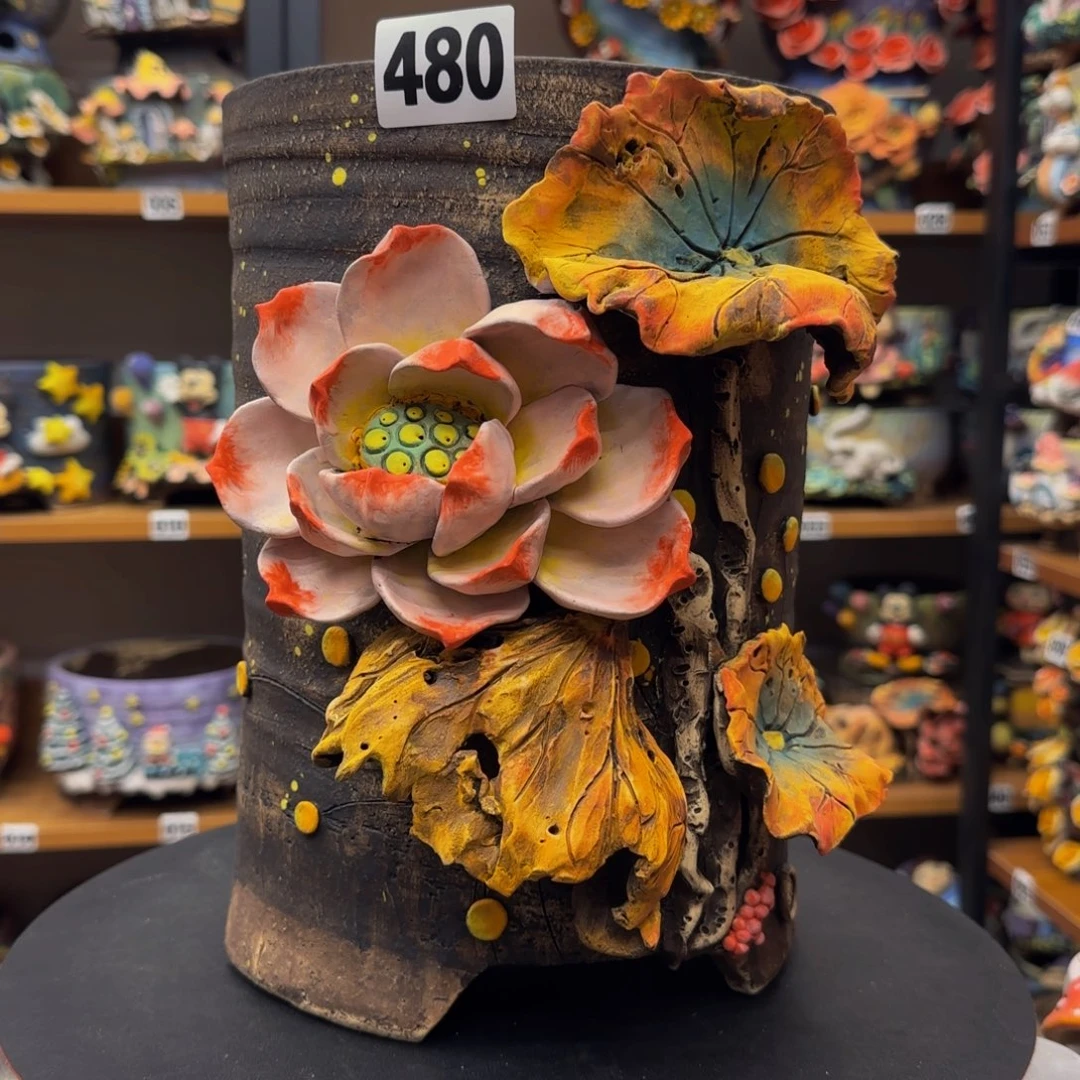 【闪购商品】粗陶手捏