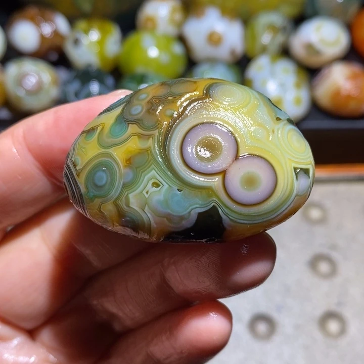 未镶嵌玛瑙/玉髓珠宝半成品166