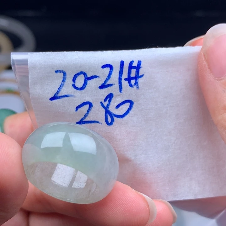 未镶嵌戒指翡翠戒圈