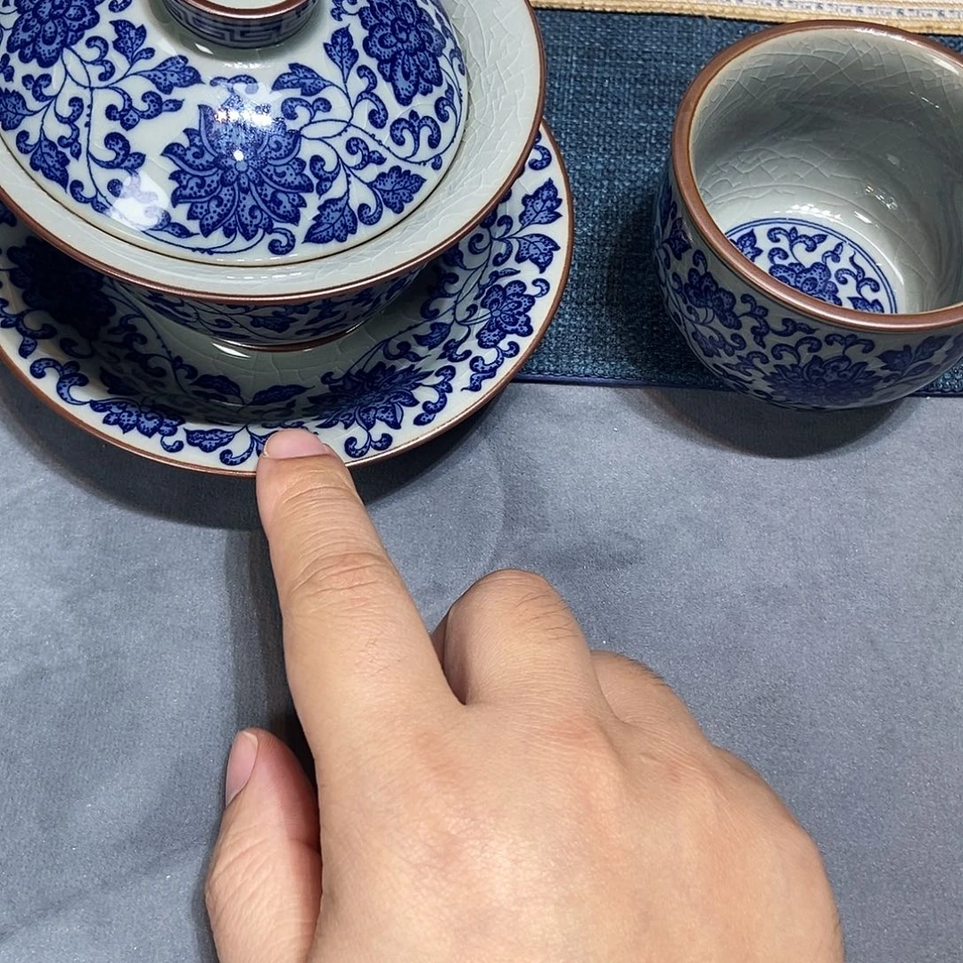 陶简装家用陶瓷茶具