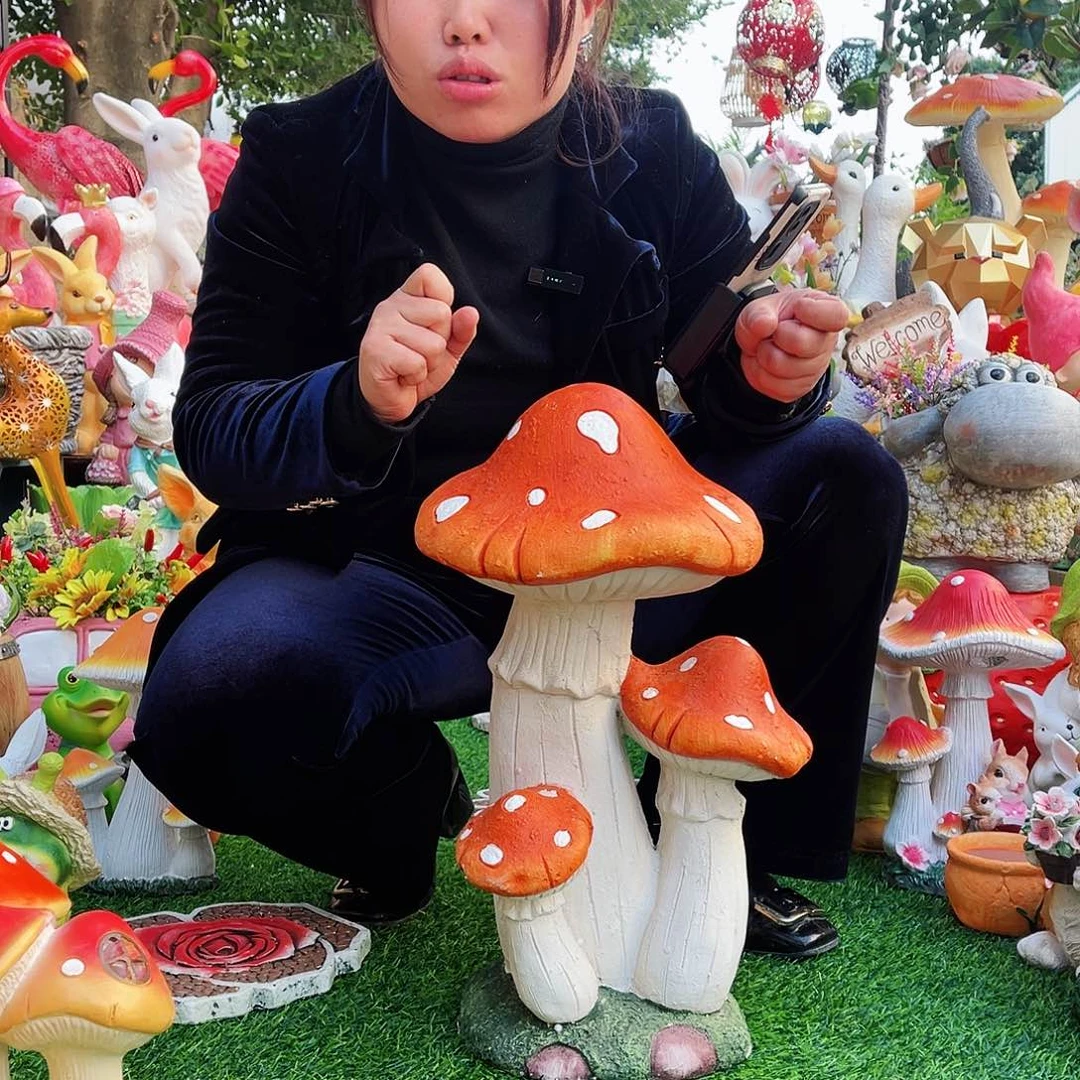 【闪购商品】无铅玻璃花园摆件&000&