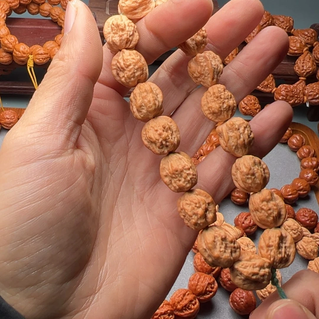 蓝***湾文玩核桃手串15蛤蟆头