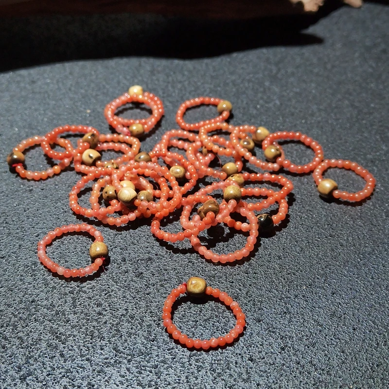 【黑胖珠宝】 黄色戒指 ww028