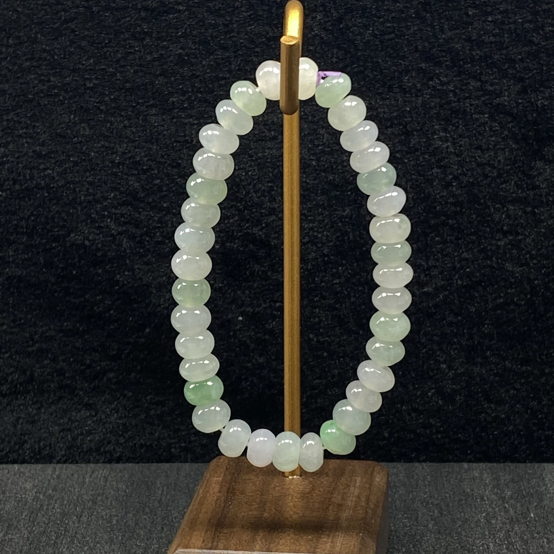 FC52天然缅甸A货鼓珠手串/500375/保利厦门拍卖