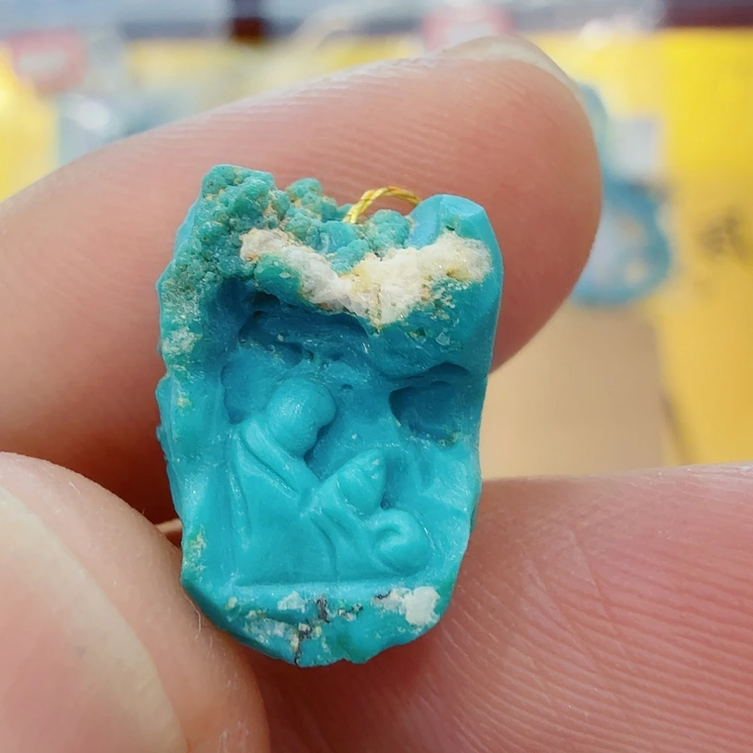 绿松石未镶嵌配饰