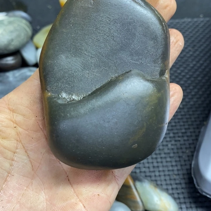 和田玉未镶嵌挂件淡*