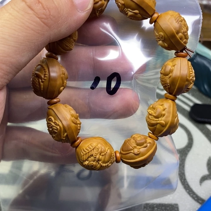 橄榄核手串/手链橄榄核雕工艺手串
