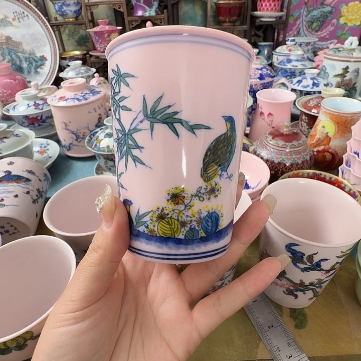 粒***麻瓷摆件景德镇陶瓷