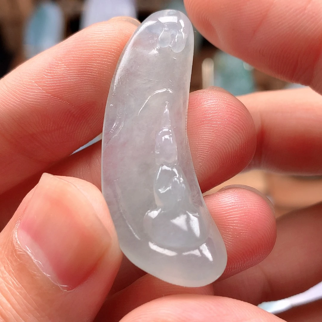 定制翡翠未镶嵌挂件