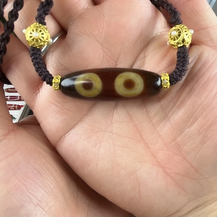 玛瑙/玉髓合金颈饰