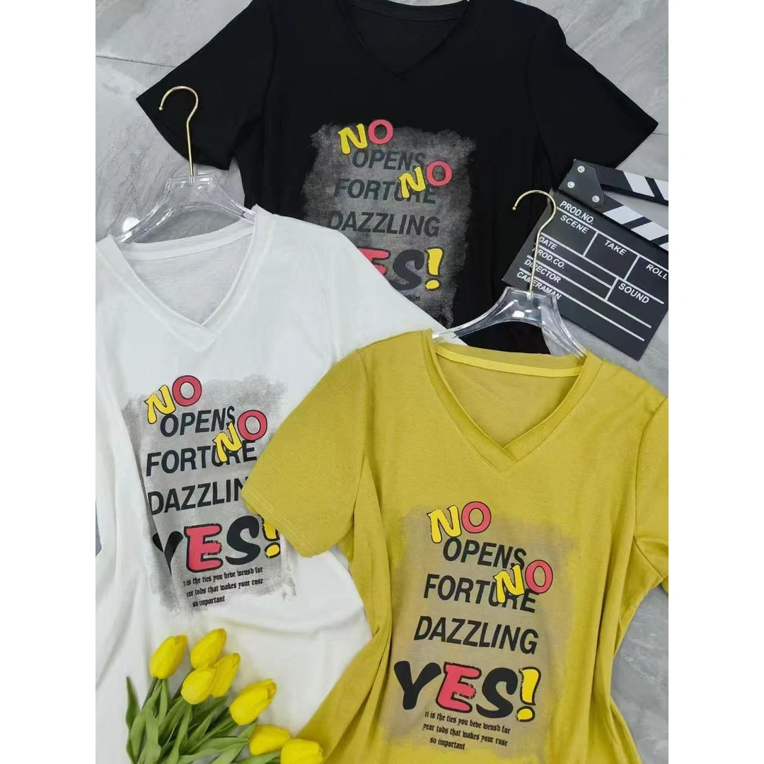 【6.9慧姐大码女装】2025新款半袖PMZ85121-7122