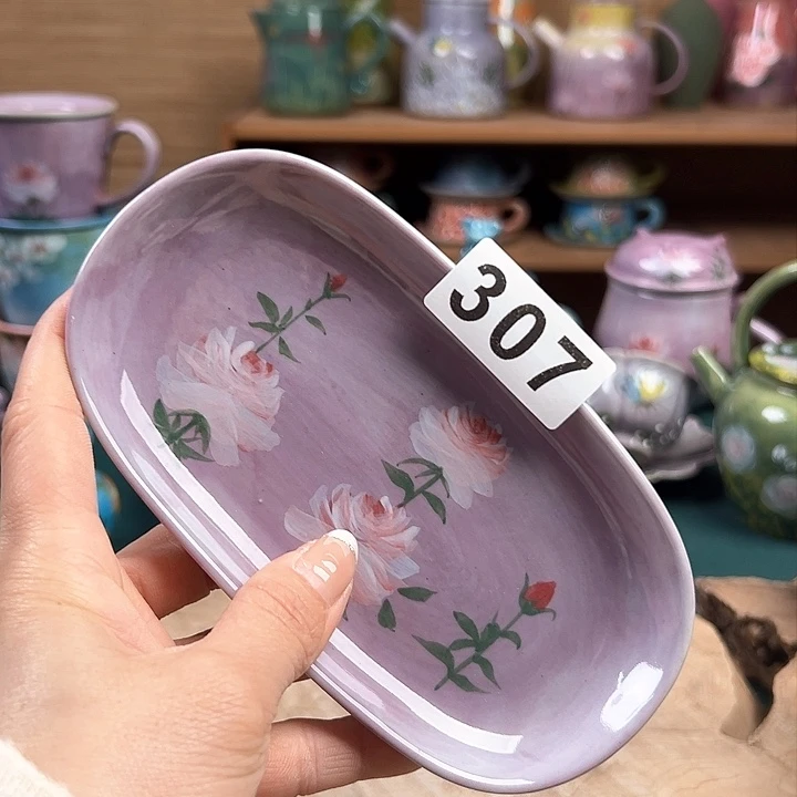 杯冷*景德镇陶瓷手绘作品307