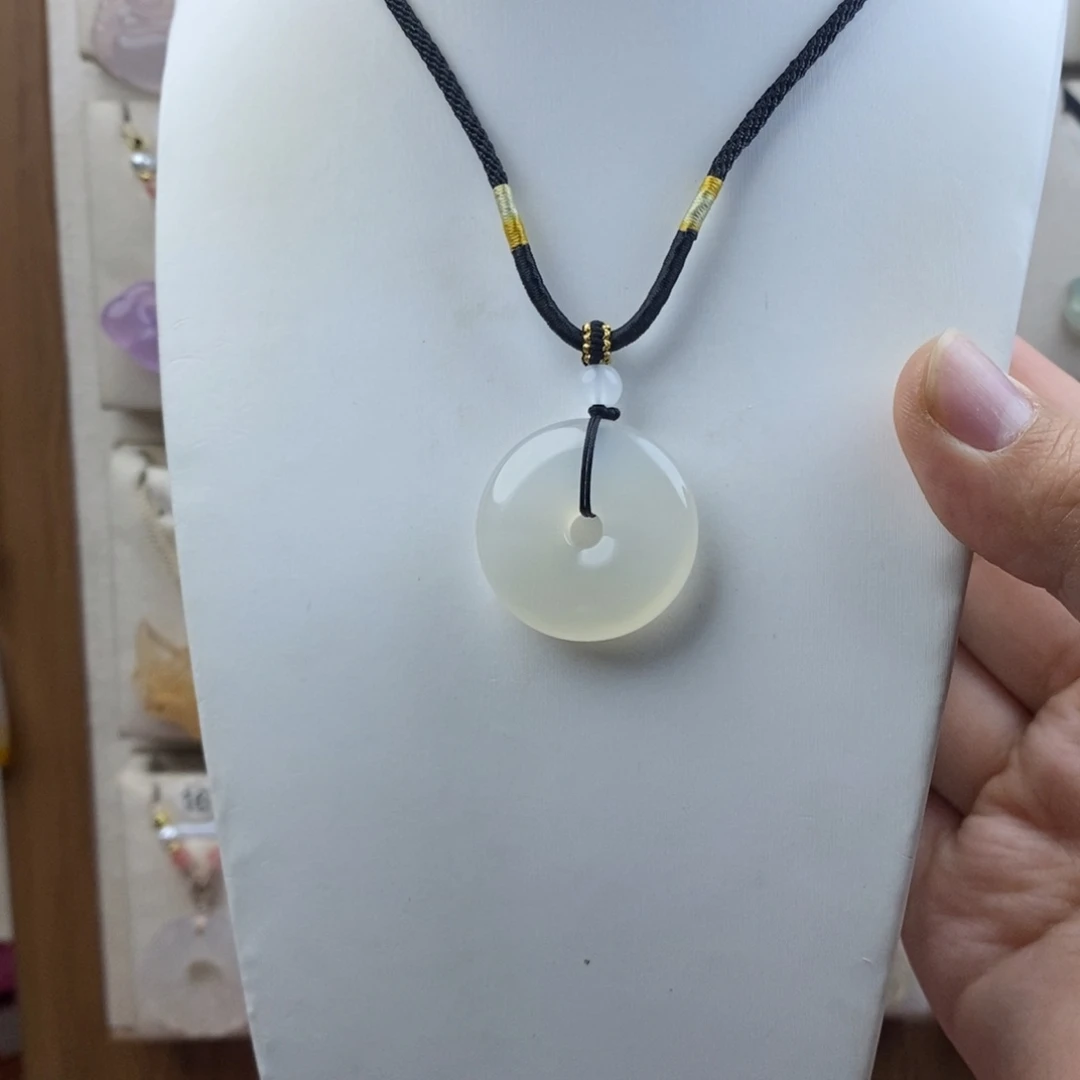 玛瑙/玉髓合金颈饰