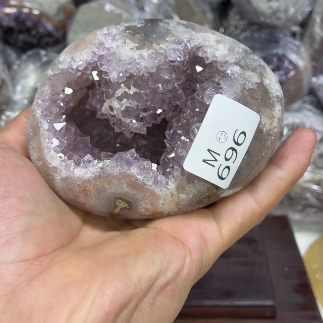 紫晶摆件未镶嵌水晶