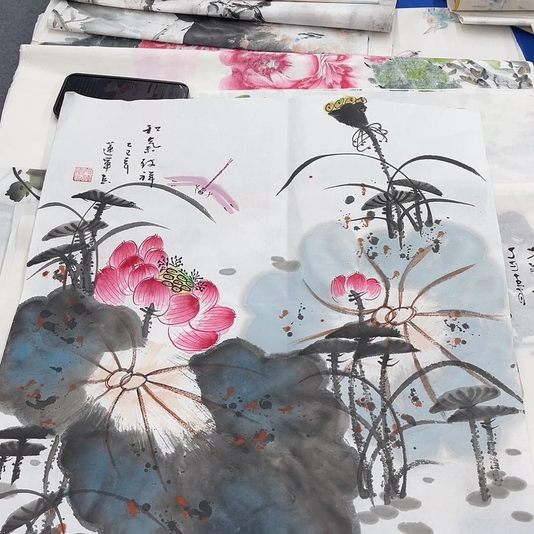 国画纯手绘作品欣赏