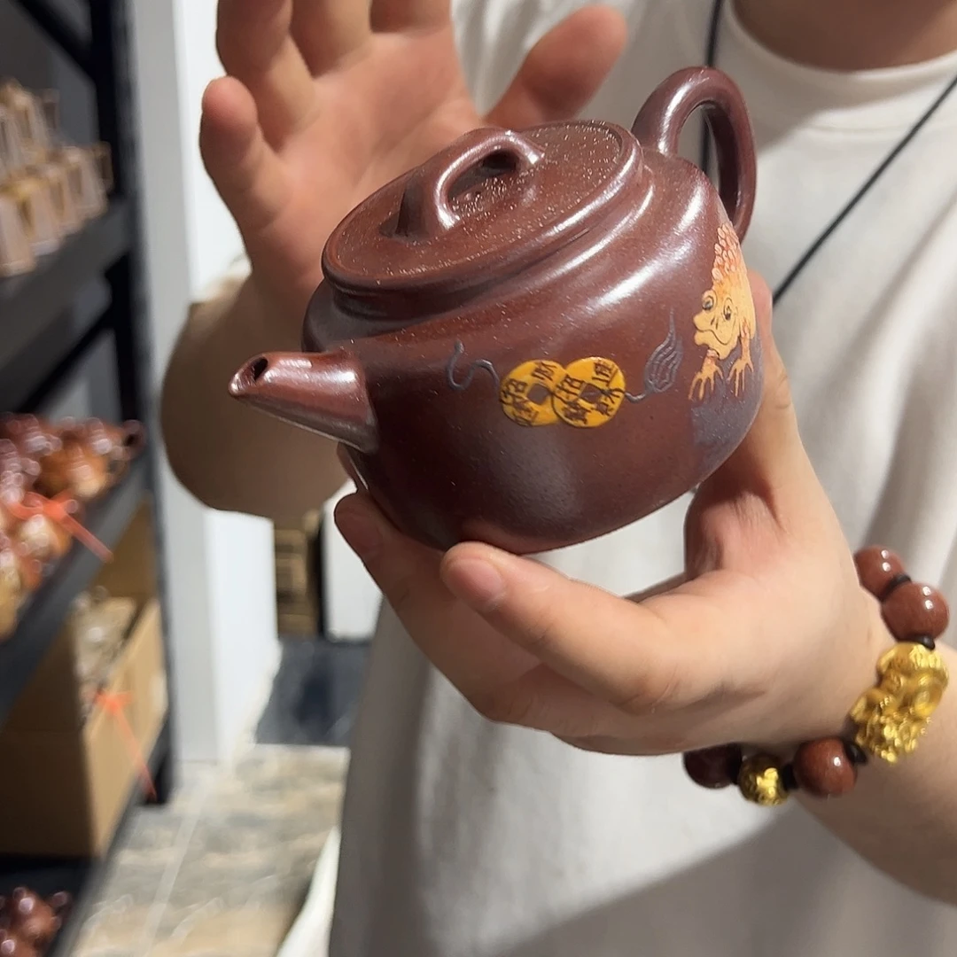 茶壶紫砂紫砂壶紫砂茶宠茶叶罐