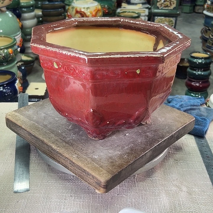 m***8泳坤堂石湾花盆陶瓷