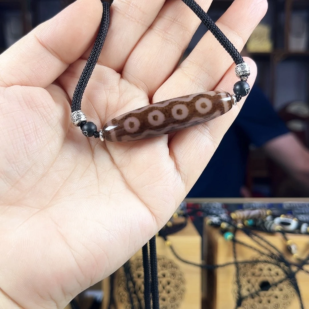 玛瑙/玉髓颈饰合金～吉品