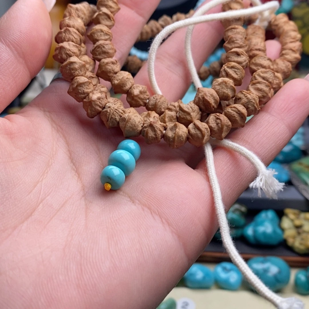 兔***北柏香籽/百香籽吊坠一一7889