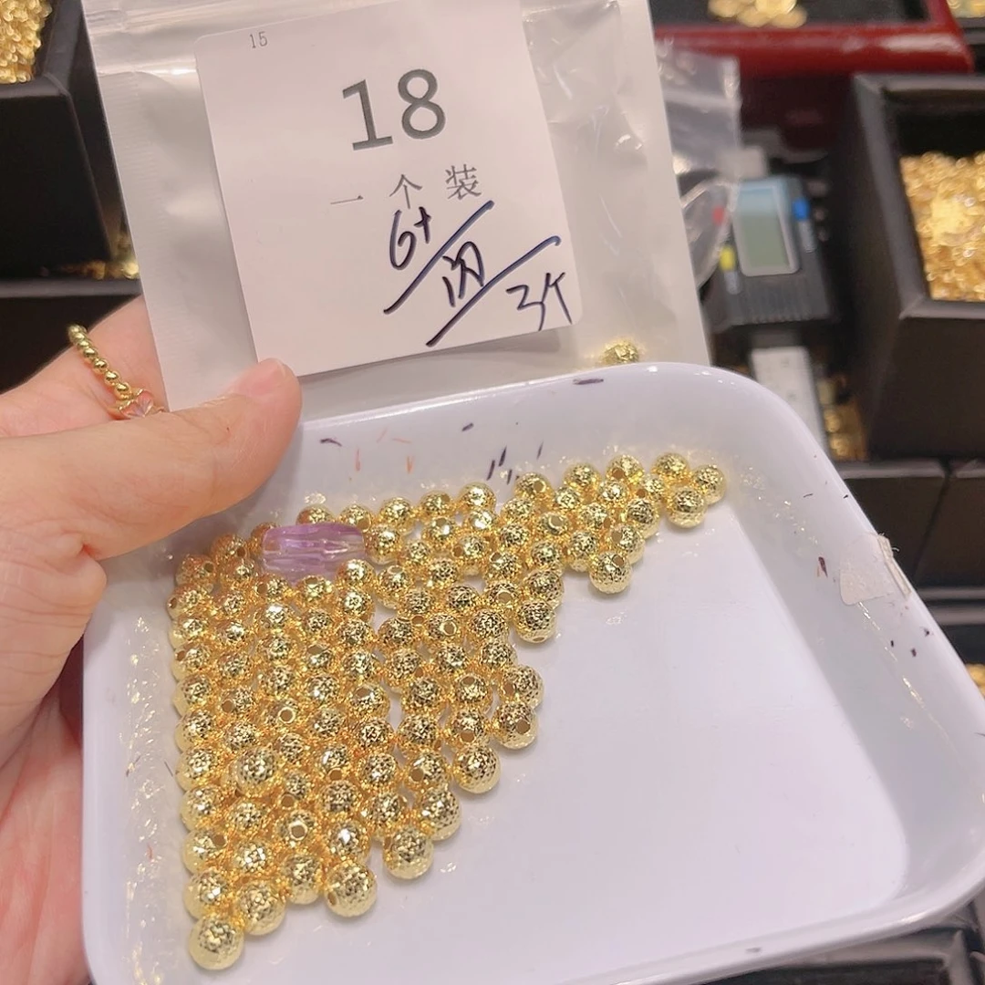 紫晶珠宝半成品银S925镀金镶嵌18