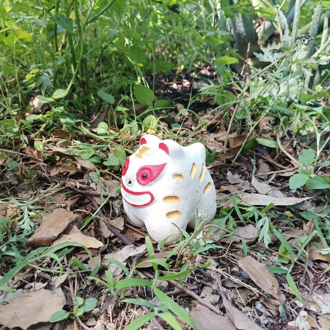 天然花岗岩手作喜庆虎仔雕刻客厅桌面花园庭院阳台创意摆设礼品