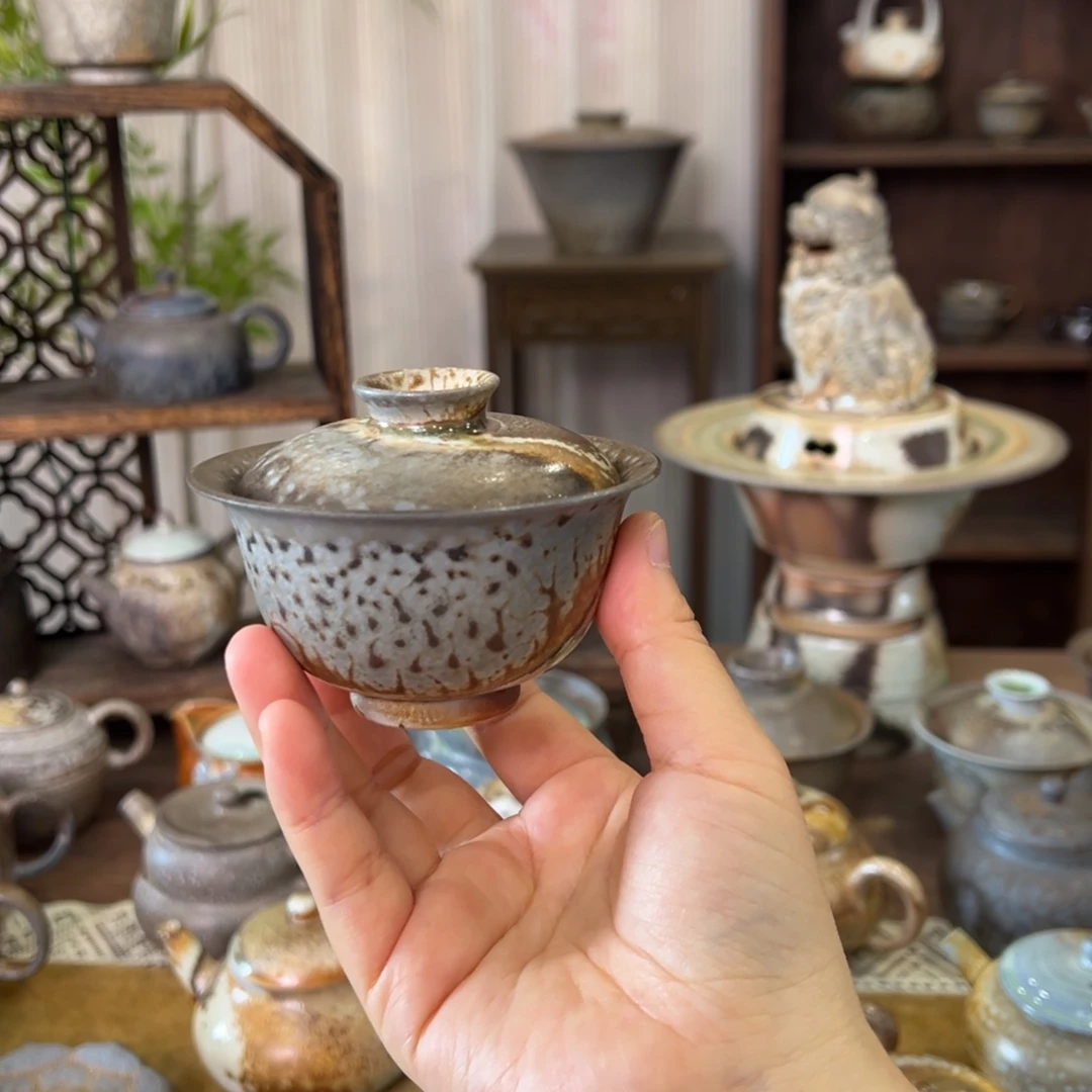 16中白精品盖碗福利